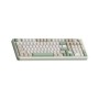 Monka K100 Tri-Mode Gasket Mount Hotswappable Mechanical Keyboard