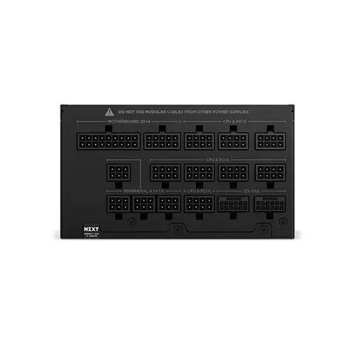 NZXT C1500 1500 Watt 80 Plus Platinum ATX 3.1 Full-Modular Power Supply (Black)