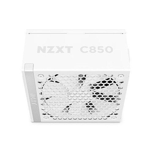 NZXT C850 850 Watt 80 Plus Gold ATX 3.1 Full-Modular Power Supply - White