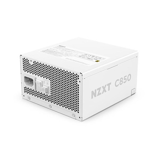 NZXT C850 850 Watt 80 Plus Gold ATX 3.1 Full-Modular Power Supply - White