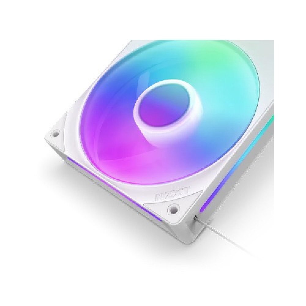 NZXT F240 RGB Core 240mm Fan White - Best Cooling Fan BD