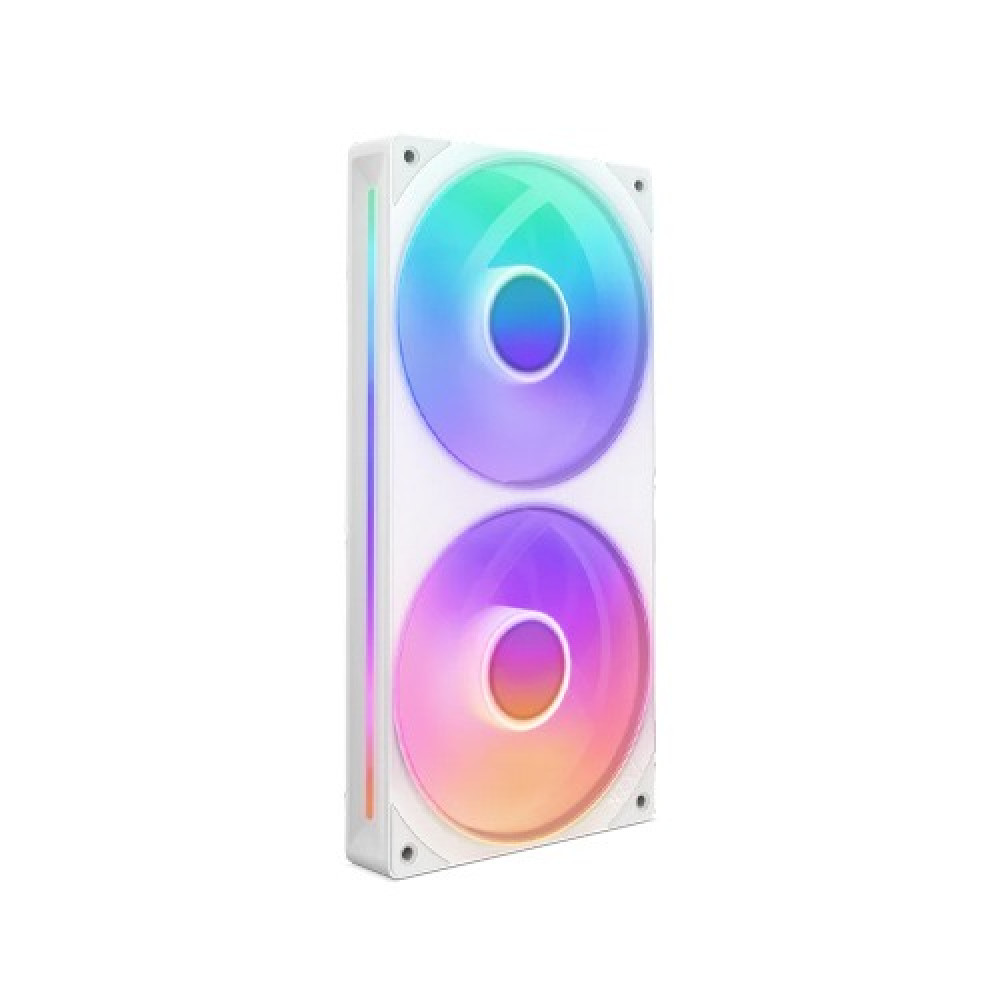 NZXT F240 RGB Core 240mm Fan White - Best Cooling Fan BD
