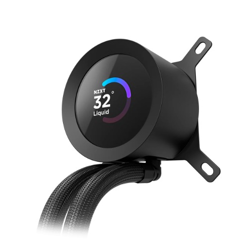 NZXT Kraken Plus 360 V2 360mm AIO Liquid CPU Cooler with LCD Display