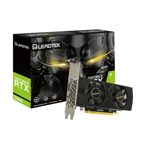 NVidia Leadtek WinFast RTX 3050 LP 6G Graphics Card