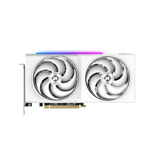 ONIX LUMI Intel Arc B580 GDDR6 OC 12GB White ARGB Gaming Graphics Card