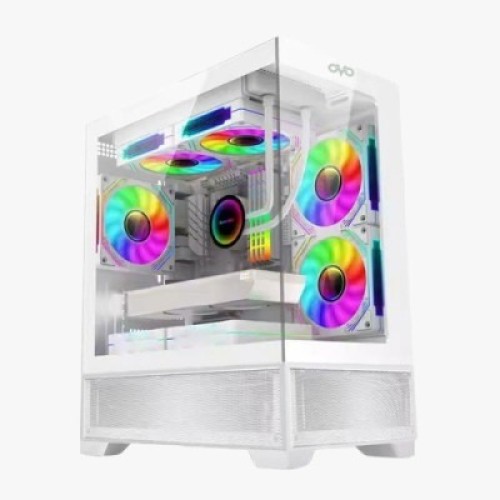 OVO T3-W ICE COOL 5 ARGB Infinity Micro ATX Casing