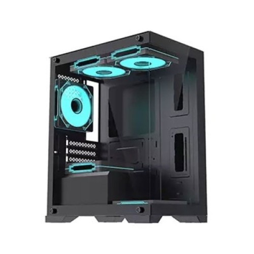 OVO CC4315-B ARGB Infinity Fan Ice Gaming Casing (Black)
