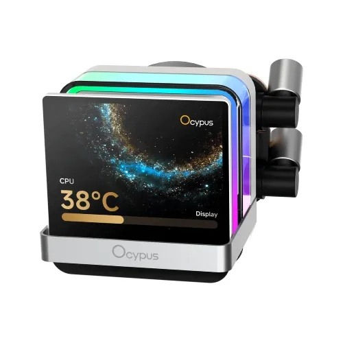 Ocypus SIGMA L36 PRO WH 360mm AIO Liquid CPU Cooler With Display