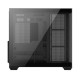 PC POWER PP-GS700 BK DARK WOOD Casing  7 ARGB FANS WITH 650 PSU