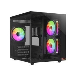 PC POWER GS620  ICE CUBE MINI V2 5 FANS GAMING CASE