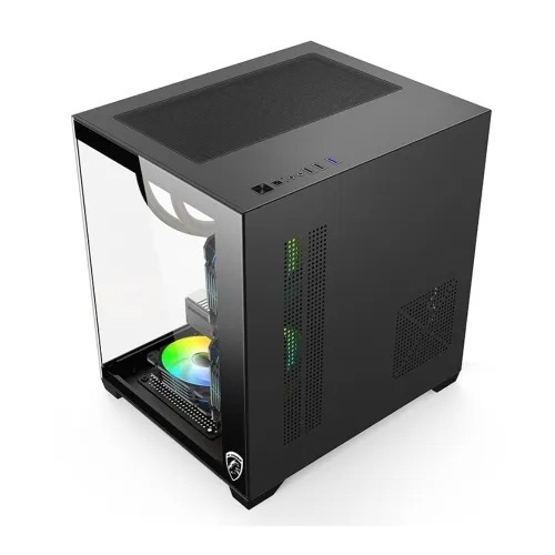 PC Power ICEBOX X2 BK mATX Mid Tower Gaming Casing