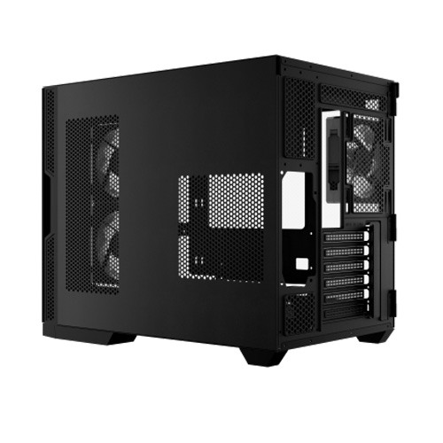 PC POWER  PGH650 ICELAND EDGE BK  9 ARGB FAN ATX CASING
