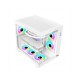 PC POWER PG-H600 ICELAND WH 6 ARGB FAN ATX GAMING CASING WITH 650W PSU