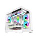 PC POWER PG-H600 ICELAND WH 6 ARGB FAN ATX GAMING CASING WITH 650W PSU
