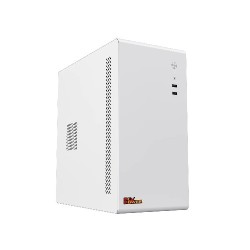PC Power PC401 WH mini ATX Desktop Casing with PSU