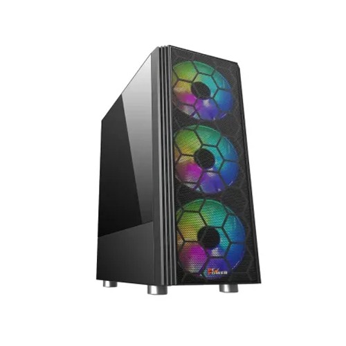 Pc Power PG-GC2302 BK Casing With 4 FANS and 550W PSU