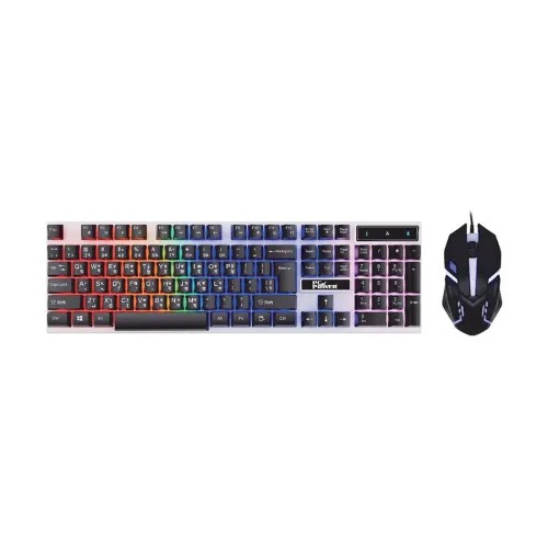 PC POWER PGC801A105 WIRED GAMING KEYBOARD & MOUSE COMBO