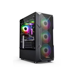 Pc Power PP-GC2301 BK Casing With 4 FANS and 550W PSU