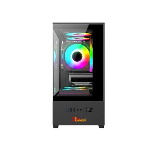 PC POWER RIVER VIEW BK 5 ARGB FAN GAMING CASING