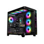 PC Power Void Infinity X3 7 ARGB Infinity Fans Case Black