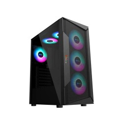 Pc Power PG-200 VOX MESH Black ATX Gaming Casing 