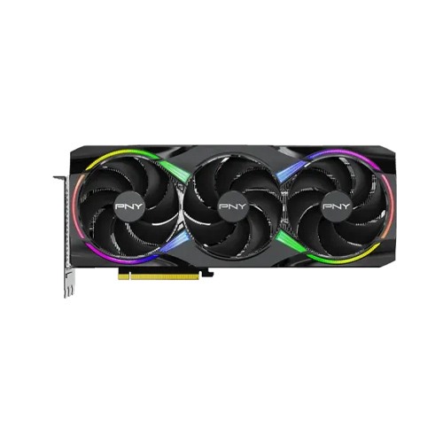 PNY NVIDIA GeForce RTX 5080 ARGB Epic-X Overclocked Triple Fan 16GB GDDR7 PCIe 5.0 Graphics Card