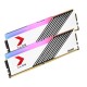 PNY XLR8 MAKO 16GB DDR5 6000MHz RGB Gaming RAM (White)