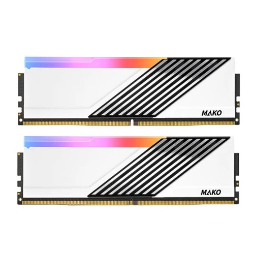 PNY XLR8 MAKO 16GB DDR5 6000MHz RGB Gaming RAM (White)