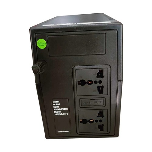 Power pac 650VA Offline UPS with Plastic Body