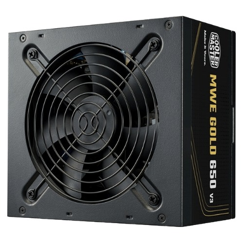 Cooler Master MWE Gold 650 V3 650W 80 Plus Gold ATX 3.1 Non-Modular Power Supply