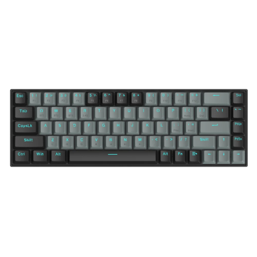 Redragon K662 Grey-Black Gwern No-Backlit Dual Mode Mechanical Keyboard