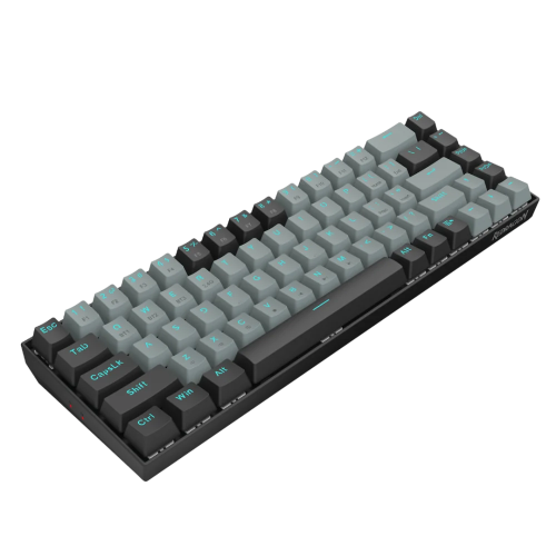 Redragon K662 Grey-Black Gwern No-Backlit Dual Mode Mechanical Keyboard