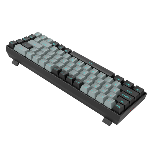 Redragon K662 Grey-Black Gwern No-Backlit Dual Mode Mechanical Keyboard