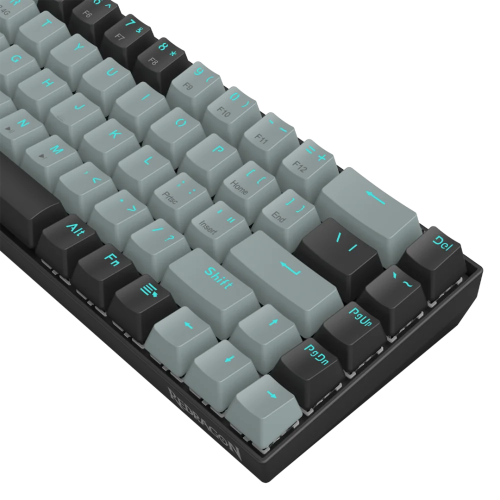 Redragon K662 Grey-Black Gwern No-Backlit Dual Mode Mechanical Keyboard
