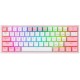 Redragon K616 Fizz Pro RGB Tri-Mode Wireless Mechanical Gaming Keyboard Redragon K616 Fizz Pro RGB Tri-Mode Wireless Mechanical Gaming Keyboard