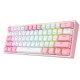 Redragon K616 Fizz Pro RGB Tri-Mode Wireless Mechanical Gaming Keyboard Redragon K616 Fizz Pro RGB Tri-Mode Wireless Mechanical Gaming Keyboard