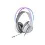 Redragon H231 Scream White Wired RGB Gaming Headphone