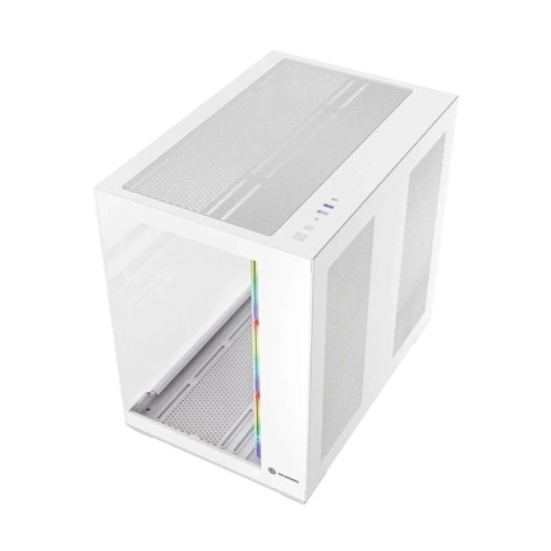 Revenger AIR SPACE BTF 4 ARGB Infinity Fan ATX White Gaming Casing