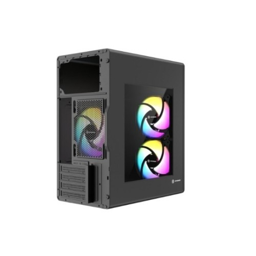 Revenger WOODPECKER ARGB m-ATX Black Gaming Casing