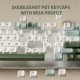 RK ROYAL KLUDGE R75 Wired Mechanical Keyboard (White-Green) RK ROYAL KLUDGE R75 Wired Mechanical Keyboard (White-Green)