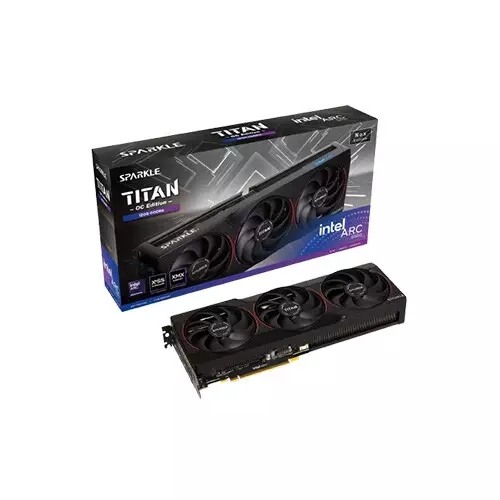 SPARKLE TITAN NOX OC Arc B580 12GB DDR6 Graphics Card