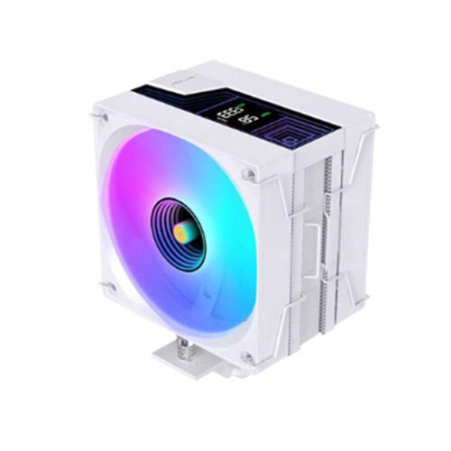 T-Wolf TW AC100 CPU Air Cooler with display white