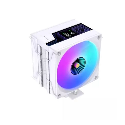 T-Wolf TW AC100 CPU Air Cooler with display white