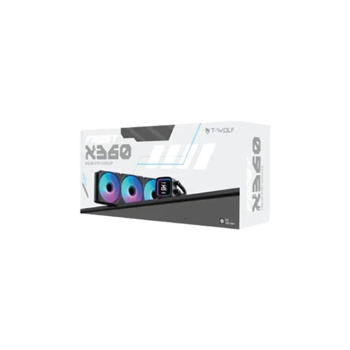 T-Wolf Frost X360 Liquid CPU Cooler with Display