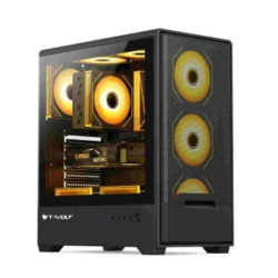 T-Wolf BLAZE BOX X4 ARGB Mid-Tower E-ATX Gaming Casing