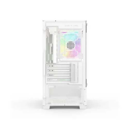 T-Wolf Ice Cooler X5 ARGB M-ATX Mid Tower Gaming Casing White