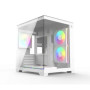T-Wolf Mystery Box NV X5 Infinity ARGB M-ATX Mid Tower Gaming Casing White