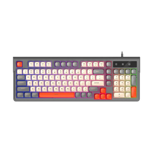 T-WOLF T13 Mixed Color Keycaps Gaming Keyboard