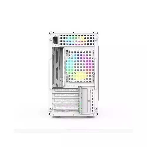 T-Wolf XPLENDER X5 BH ARGB MINI-ITX Portable Casing (White)