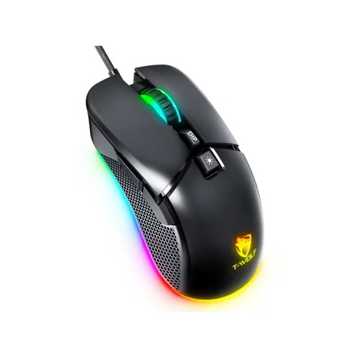 TWOLF G590 WIRED RGB GAMING MOUSE BLACK